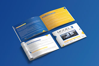 design a brochure, flyer, leaflet, booklet or any design