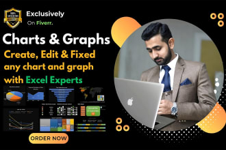 create and fix any excel charts, graphs and attractive excel templates