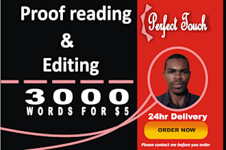 proofread and edit your document