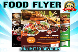 design luxury, amazing food flyer, restaurant menu, banner and poster design