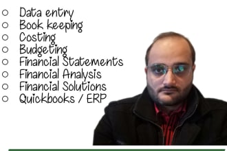 do accounting data entry in quickbooks online
