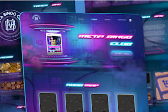 Top 10!  design a unique landing page website UI for your business