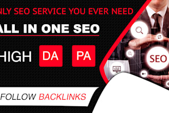 provide all in one manual SEO backlinks package