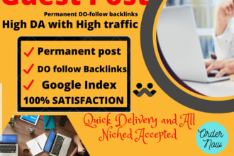 do high da guest post with dofollow backlinks on tech and news site