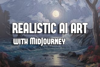 create realistic ai art with midjourney