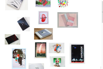 edit and design a photobook, artist book or zine for you