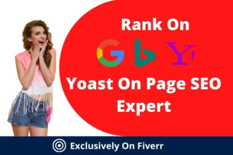 provide wordpress yoast on page SEO service