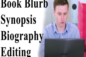 write a book blurb for your book