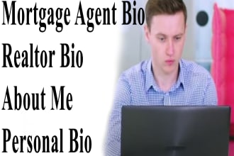 write a realtor bio or about me