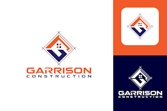 do modern 3d professional minimalist business logo design