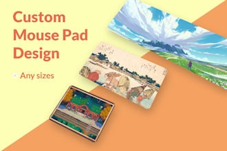 design any custom mouse pad you want