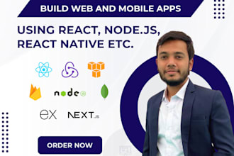 build react native ios and android mobile app from scratch