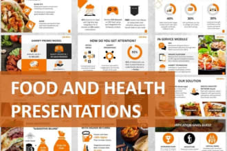 do impactful and creative health and food presentation