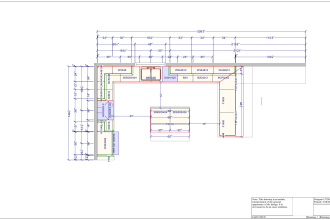 kitchen design drafting rendering in 2020 design