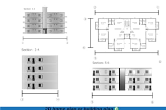 draw 2d design plan in autocad