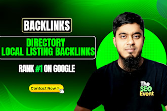 do live business directory backlinks and local listing