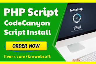 install any free premium PHP script on your server or vps