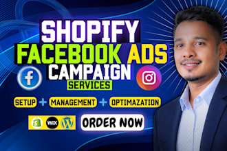 setup shopify facebook ads, meta ads, fb marketing, fb advertising, ig ads