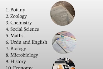 make notes or assignment with images