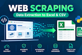 do python web scraping, data scraping, and data mining