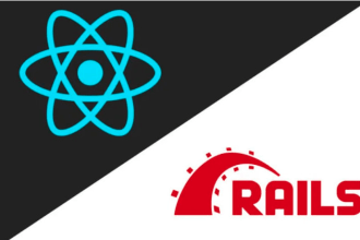 do web development in react js and ruby on rails