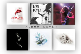 design an unique album or single cover art