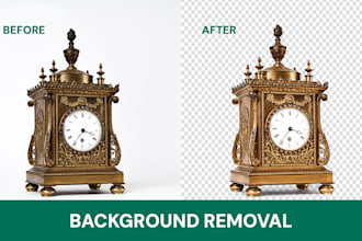 do background remove 200 images and create clipping path