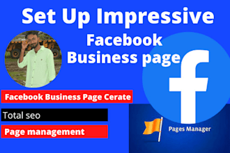 create impressive facebook linkedin business page