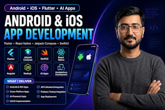 android mobile app development ios android app flutter app developer ai apps