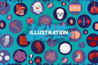 design scientific figures, diagrams, and illustrations