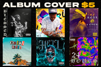 design incredible album art or album cover