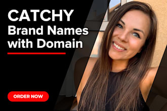 create creative brand, business, company, and product names
