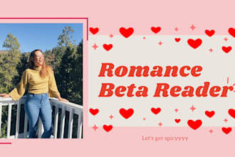 be your romance novel beta reader