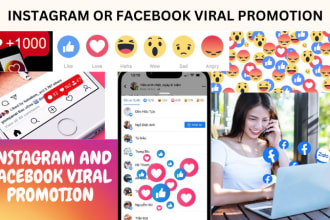 promote your facebook or instagram post to go viral organically