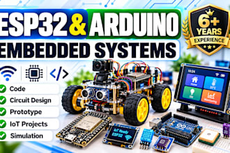build your esp32 arduino programming and iot project