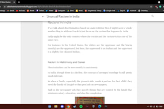 write articles and scripts