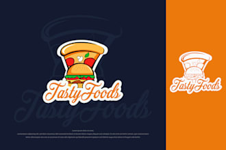 do candy sweets chocolates juice bar catering BBQ pizza food logo