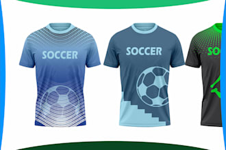 all over print custom soccer jersey t shirt mockup design
