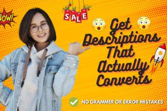 write highly converting shopify product descriptions with seo