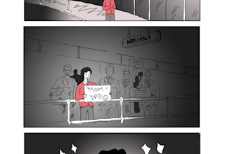 illustrate storyboard for animation
