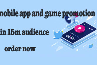 do mobile app promotion and social media marketing