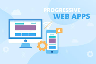 build web application and website development with UI,UX