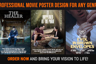 design a professional movie poster