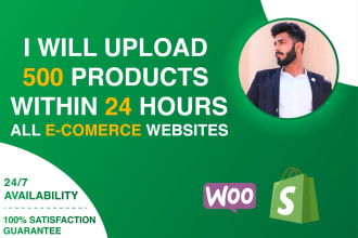 upload 500 products on your shopify store within 24 hour