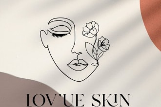 do makeup, tattoo, beauty and cosmetic logo design