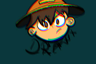 make your profile picture in a cartoony style