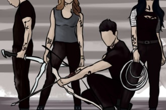 draw fan art of tv shows or movie celebrities commissions