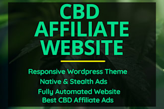 build autopilot cbd marijuana site for passive income