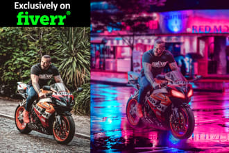 do professional photo manipulation and any photoshop work