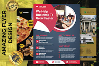 design professional business party fitness prayer food marketing flyer
